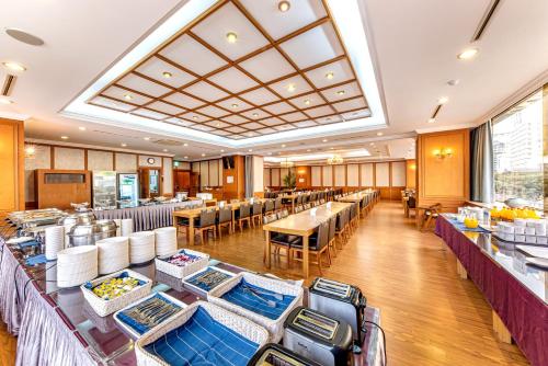 Restoran, Hotel Samhaein in Jeju