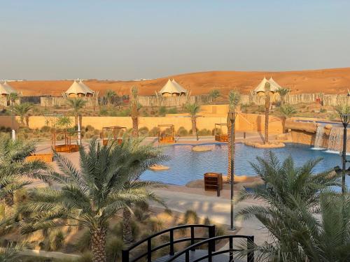 Swimming pool, Mysk Al Badayer Retreat in Murquab