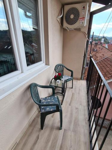 Erkély/terasz, Apartman Petrov in Donji Milanovac