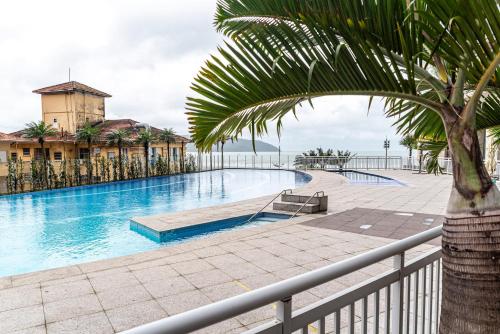 Loft a beira-mar na Praia Jose Menino, Santos-SP