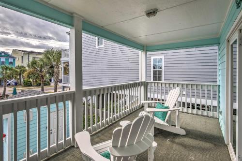 Surfside Beach Escape with Pool - Walk to Ocean!