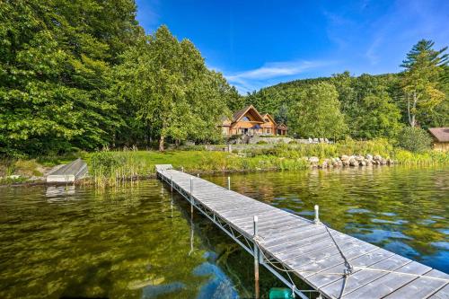 Stunning Vermont Cabin with Private Lake Access