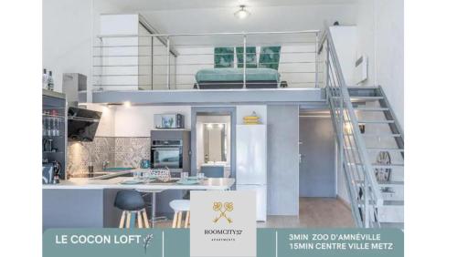 Le Cocon Loft Metz Luxembourg Un-Séjour-à-Part - Location saisonnière - Amnéville