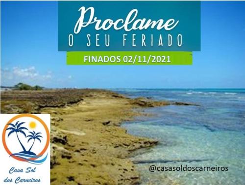 Casa em condominio beira Mar Praia dos carneiros