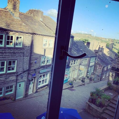 View, Black Bull Inn in Worth Valley