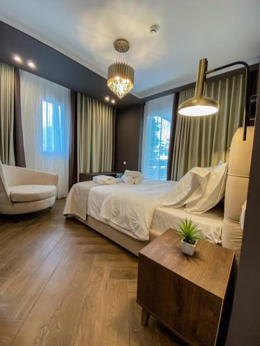 1 double bed
