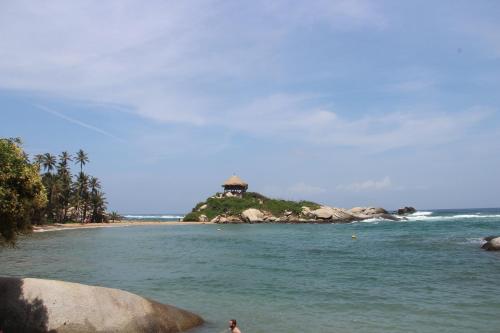 Hotel Jasayma dentro del Parque Tayrona