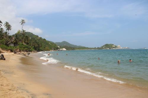 Hotel Jasayma dentro del Parque Tayrona