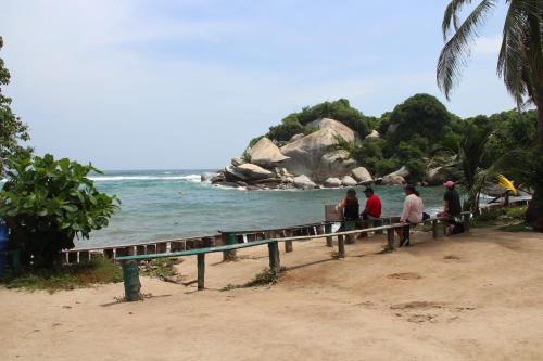 Hotel Jasayma dentro del Parque Tayrona