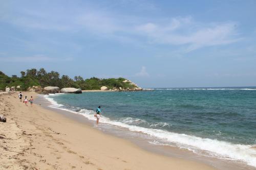 Hotel Jasayma dentro del Parque Tayrona