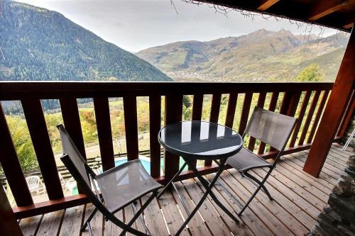Balcony/terrace, Les Balcons du Molliebon Edelweiss near Savoie Decouverte