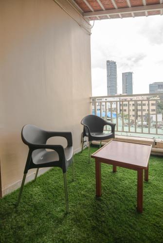 Balcony/terrace, Hotel Dasya (Formerly Nice Stay The Business Hotel) in RT Nagar