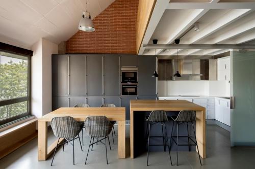 ห้องครัว, Barcelona Apartment Republica in วิลลา โอลิมปิกา