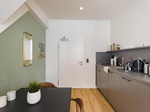 ห้องครัว, Limehome Erfurt Schmidtstedter Straße in แอร์ฟวร์ท