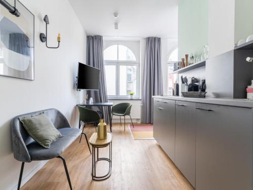 ห้องครัว, Limehome Erfurt Schmidtstedter Straße in แอร์ฟวร์ท