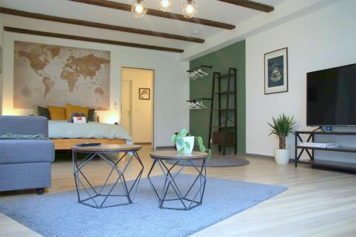 Studio-Apartment mit Garten, Parkplatz & Küche, Offenburg (fotografie 7)