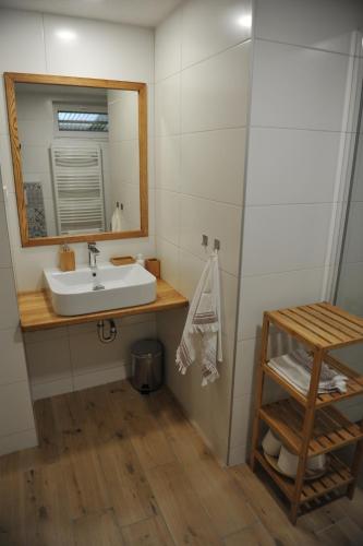 ห้องน้ำ, Apartmán Luční (Apartman Lucni) in เมืองเก่าเตลช์