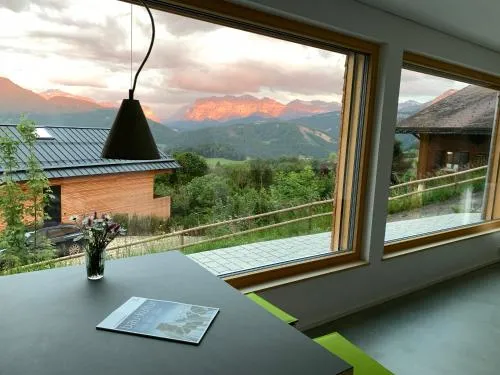 Bregenzerwaldblick in Schwarzenberg im Bregenzerwald, Österreich