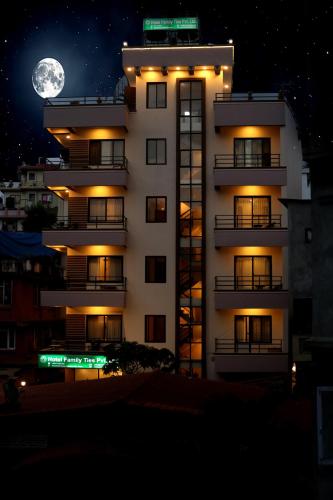 Exterior view, Hotel Family Ties (P). Ltd. in Kathmandu