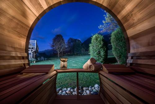 Sauna, Chalet Tissieres in Les Praz d'en Bas