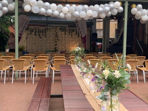 Banquet hall, Donnybrook Hotel WA in Donnybrook