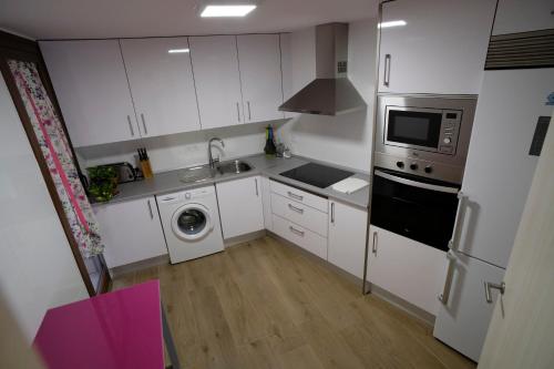 Konyha, Amanece Monegrillo Apartamentos in Lanaja