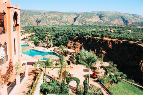 View, BORJ DES CASCADES in Ouzoud