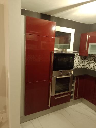 Bel appartement meuble de 2,5 pieces avec vue.