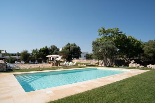 Swimming pool, Masseria Borgo Santuri in Pascarosa
