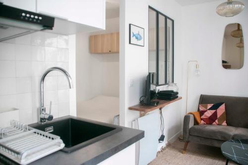 Nice apt near MARAIS and SENTIER