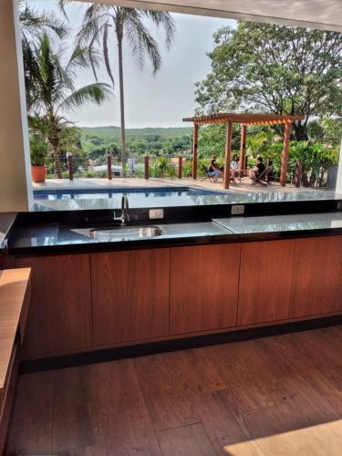 Peldbaseins, Collina Hotel in São Gabriel Do Oeste