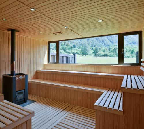 Sauna, Futangue Hotel & Spa in Lago Ranco
