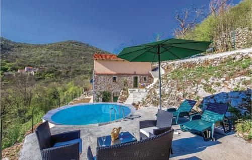  Beautiful home in Gornji Zagon with 2 Bedrooms and WiFi, Unterkunft in Donji Zagon