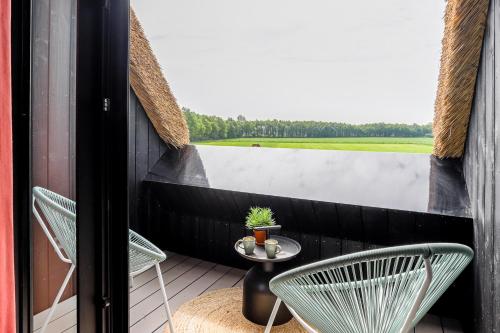 Kilátás, B&B De Scheersehoeve in Gramsbergen Kern