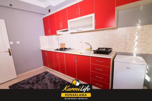 廚房, Karmi Life Konaklama2 in 卡拉曼