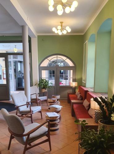 ล็อบบี้, Hotel Erbenhof in ไวมาร์