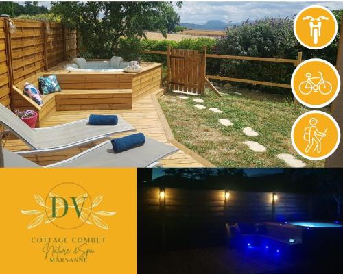 Sports and activities, Cottage Combet Gite Climatise avec Jacuzzi in Marsanne