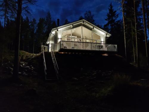 . Villa Sirius Sieri, nice Log-Cottage by the lake