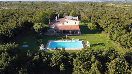 Splendida villa con piscina - Accommodation - Vignanello