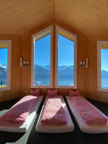 Berggasthaus First - Only Accessible by Cable Car Room Type - Single Bed in Mixed Dormitory Room - Cottage