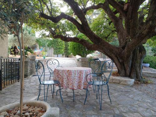 Erkély/terasz, Les Deux Tilleuls in Beaumes De Venise