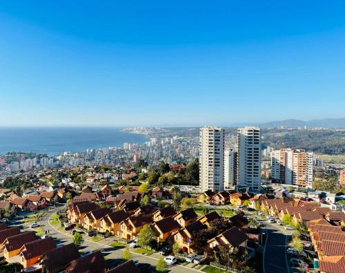 Departamento con increíble vista a Viña del Mar