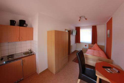 ห้องครัว, Pension Am Ostbahnhof in ก็อทธา