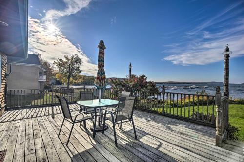 Waterfront Lake Champlain Home with Fire Pit!