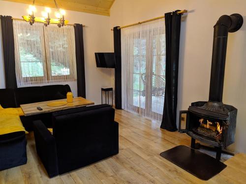 Létesítmények, Bieszczady Domek Nad Stawem in Łączki