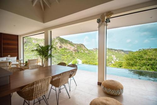 balkon/taras, Domaine de Sweet Hill - 4 villas et 2 studios in Gustavia