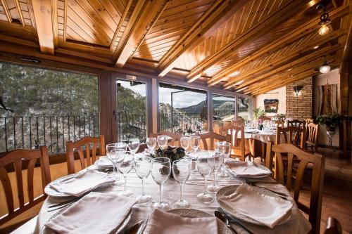 Restaurant, Apartamento Alcala de la selva in Alcala De La Selva