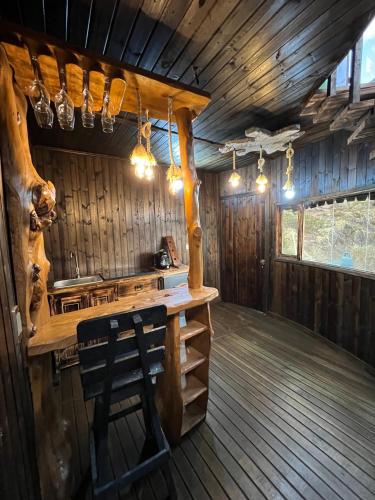 Kitchen, Constelacion Glamping in Aquitania