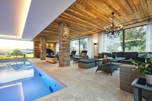 Úszómedence, Landhotel Voss im TalVital in Lennestadt