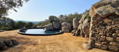 Lettu di Ita - Spectacular Gallura Stazzu with sea view and pool